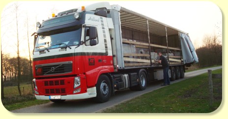 Transport nach Deutschland